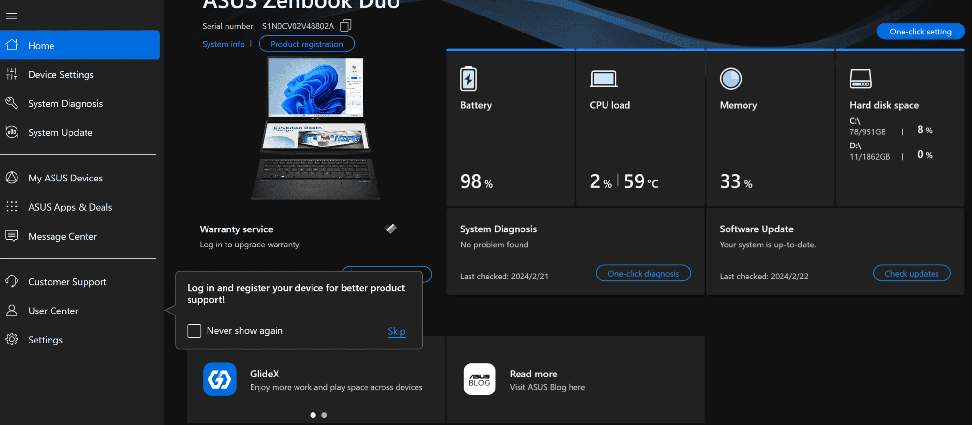 ASUS Zenbook Duo UX8406 2024