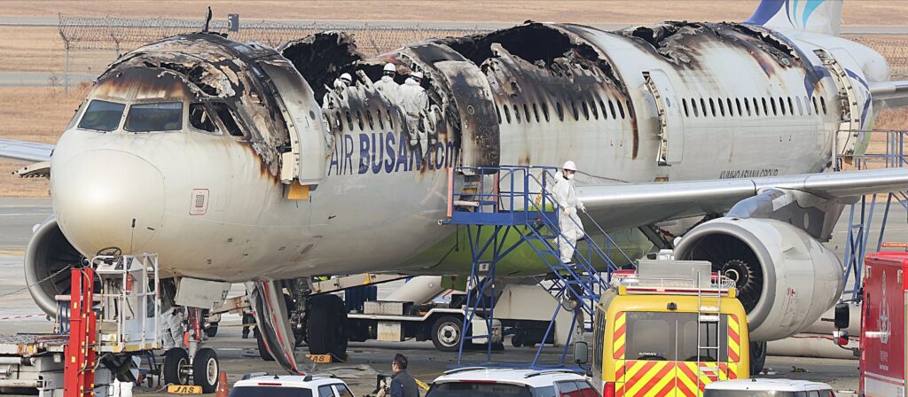 Virgin battery bank fire