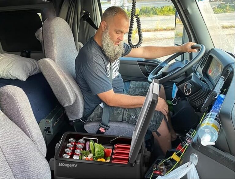 BourgeRV 50L portable fridge