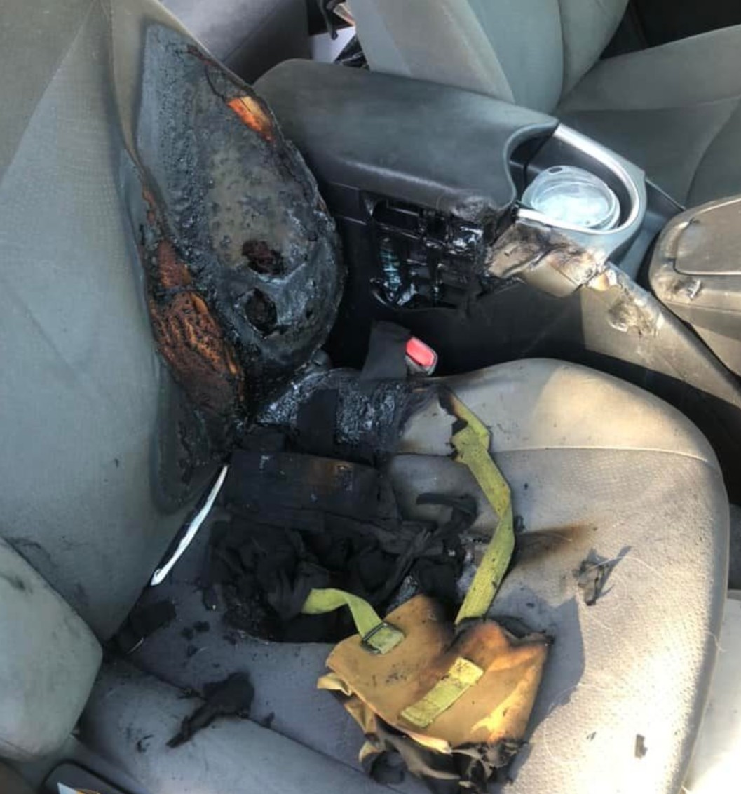 Spontaneous car fires