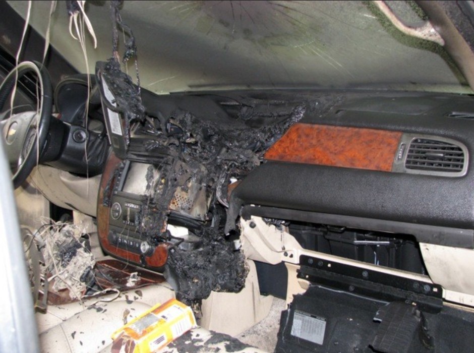 Spontaneous car fires