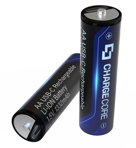 ChargeCore AA and AAA