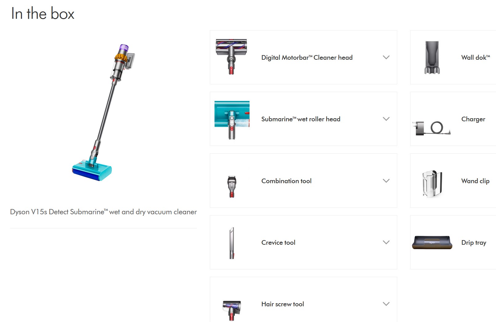 Dyson V15s Detect Submarine