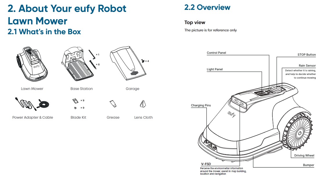 eufy E15 robot mower