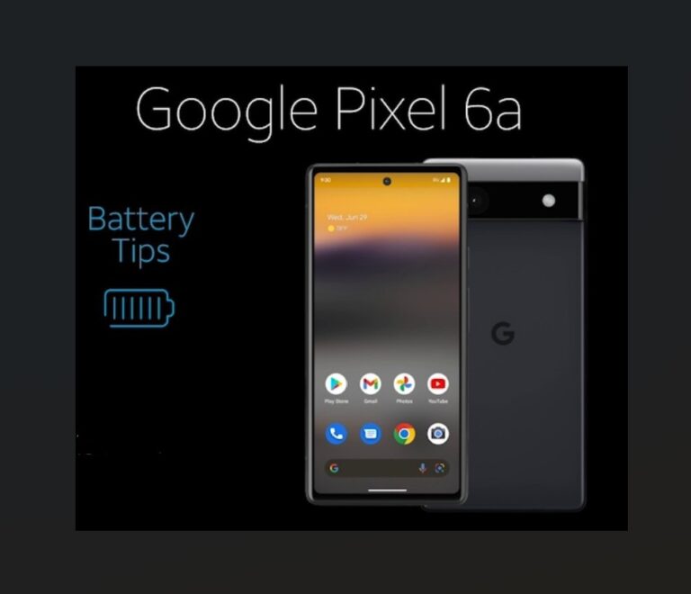 Google Pixel 6a battery issues