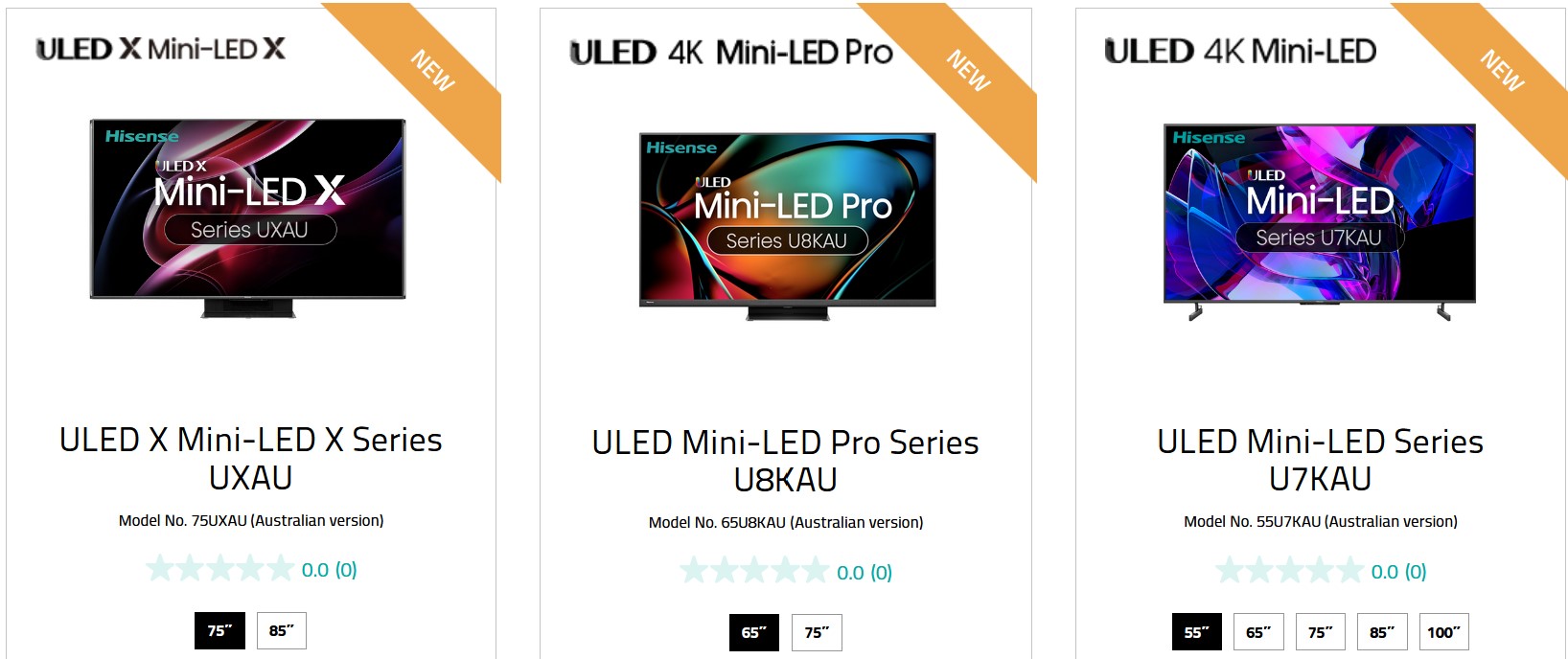 Hisense 2023 TV and Laser