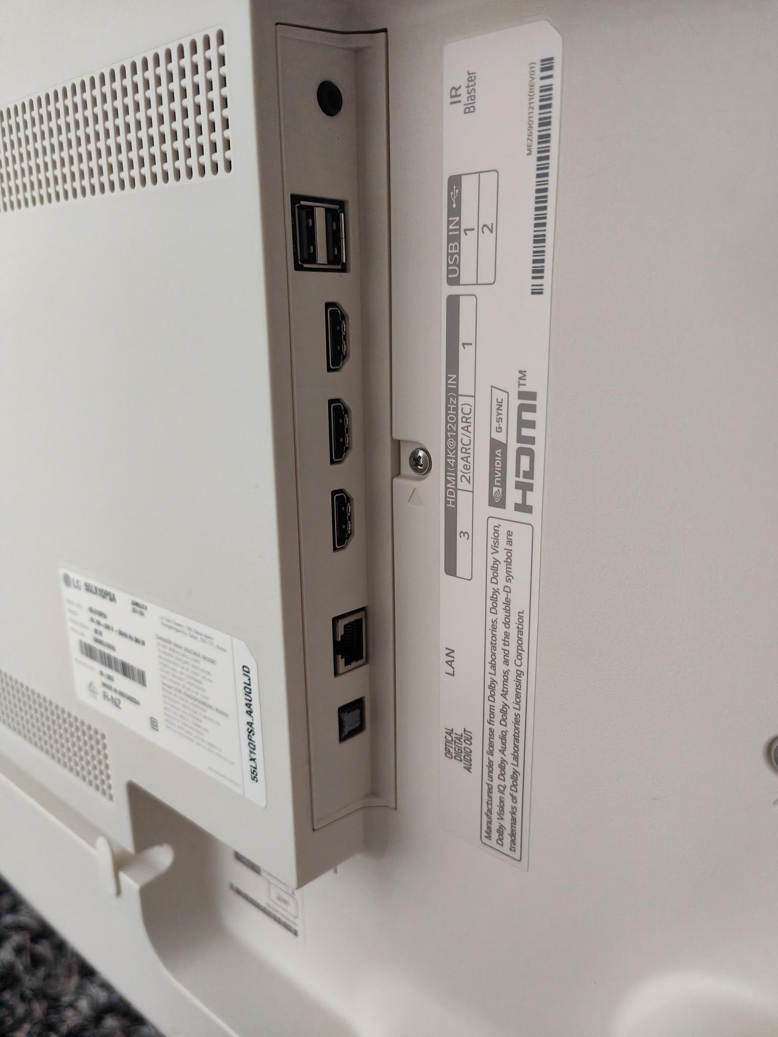 LG Objet Posé 55”