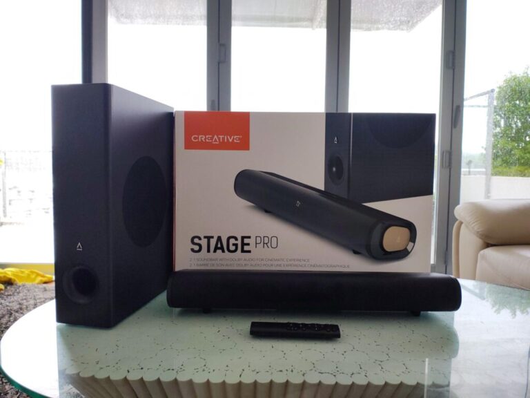 Creative Stage Pro 2.1 soundbar: Small space, packs a big punch (review)