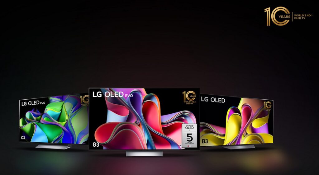 LG 2023 TV range