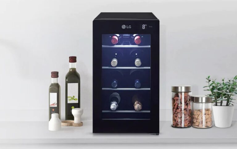 LG 8-bottle mini-Wine Fridge