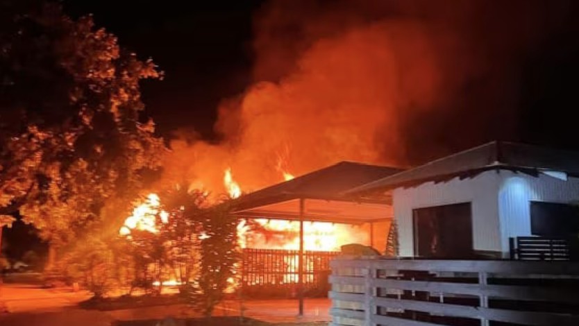 Lithium-ion battery fire