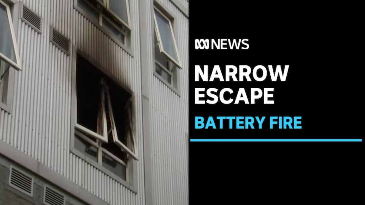 Lithium-ion battery fire