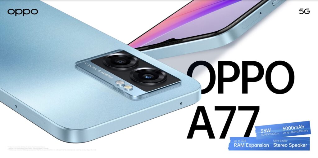 OPPO A77 5G