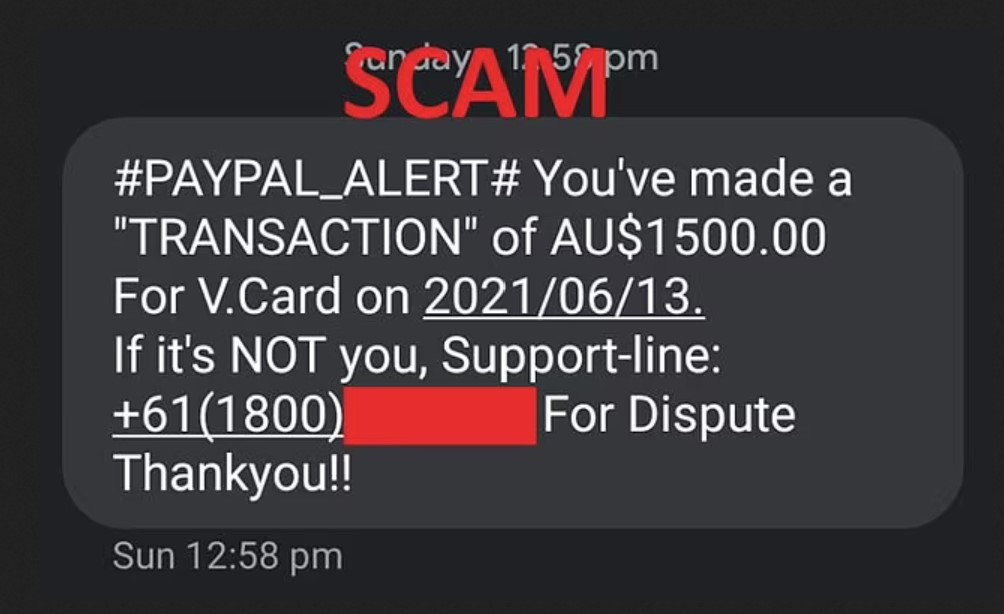 PayPal scam