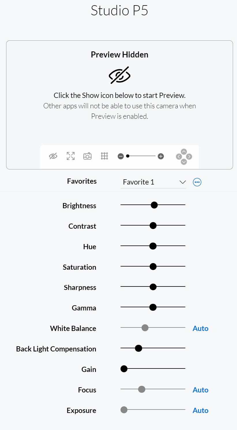 Poly Studio P5 Webcam