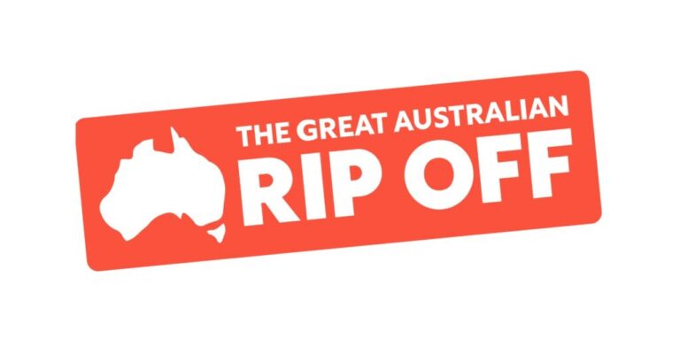 The Great Australian Rip off