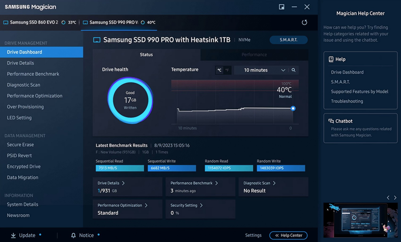Samsung 990 Pro SSD