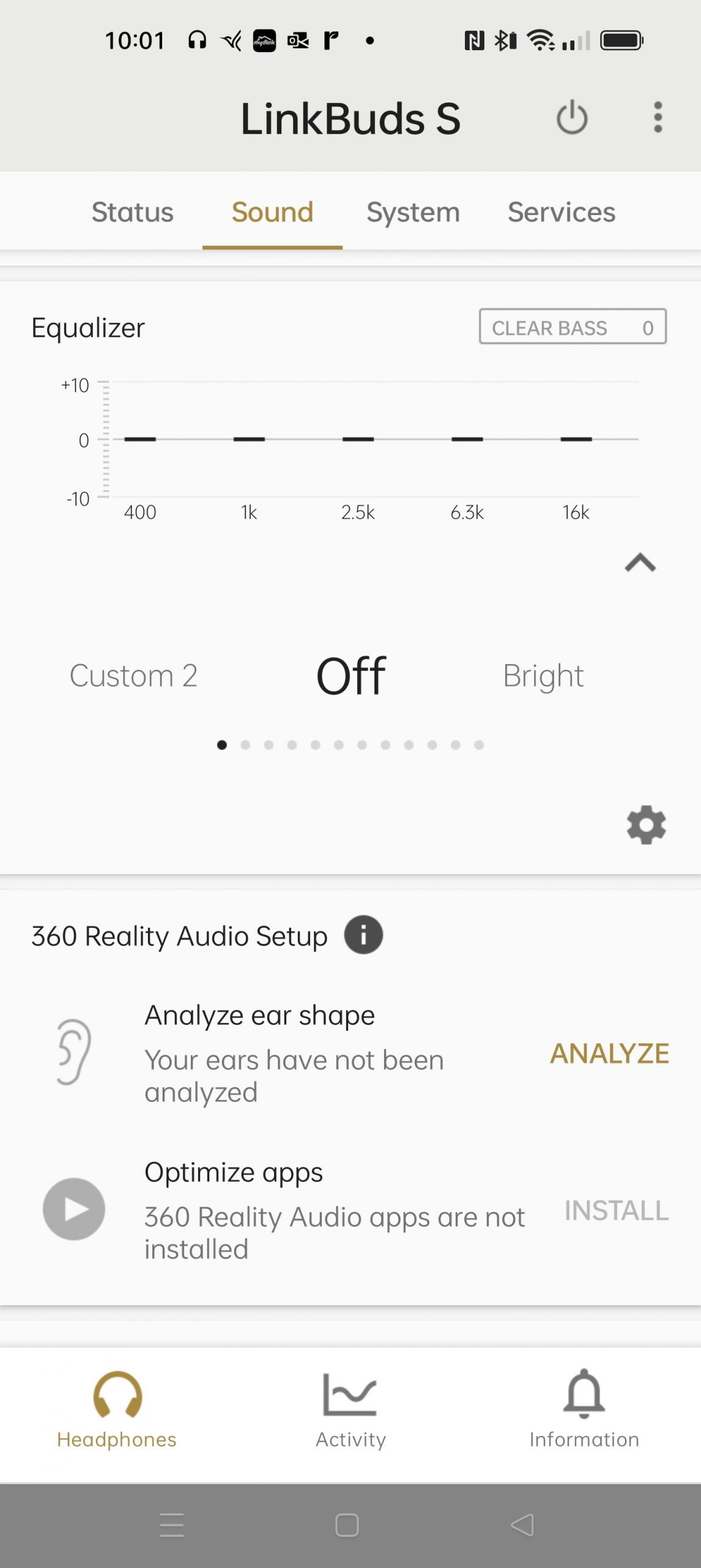 Sony LinkBuds S WF-LS900N