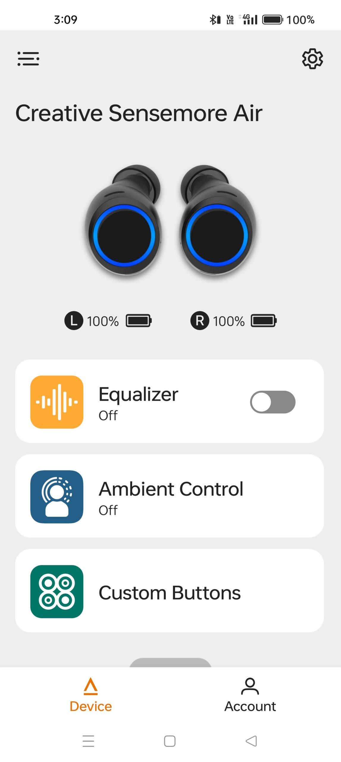 Creative Sensemore Air 