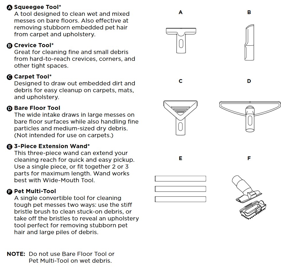 Shark MESSMASTER wet/dry vacuum