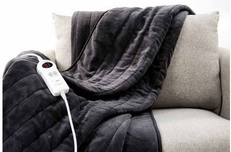 Portable heaters - throw rug