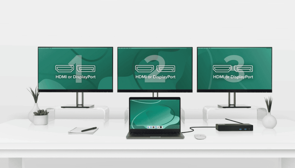 Plugable TBT3 Thunderbolt 3/4 docking station range