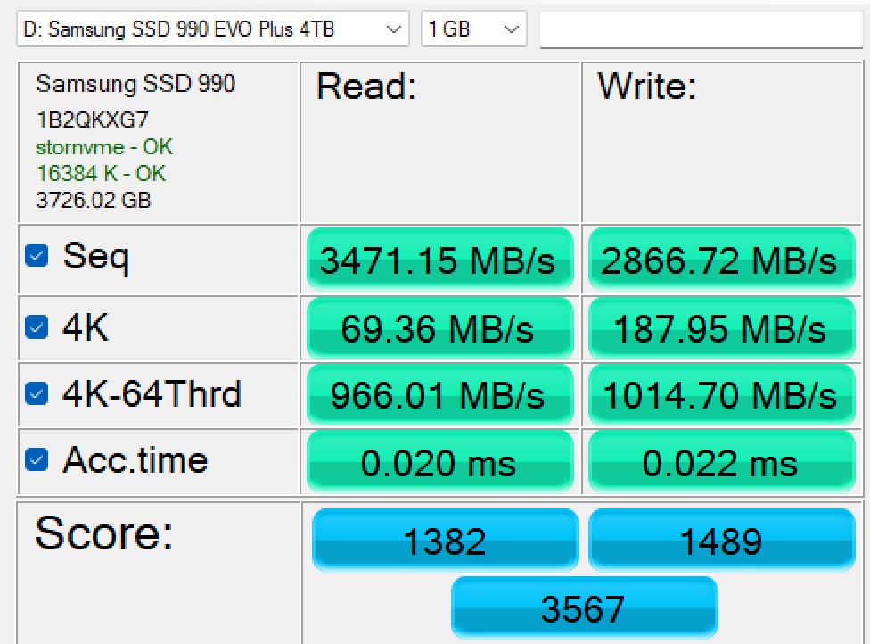 Samsung 990 EVO Plus